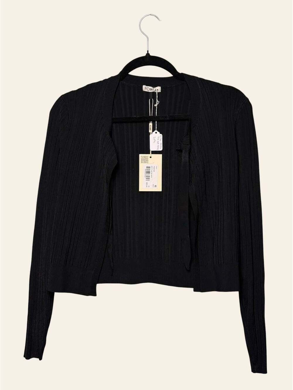 Point Luxe Tie Cardi
